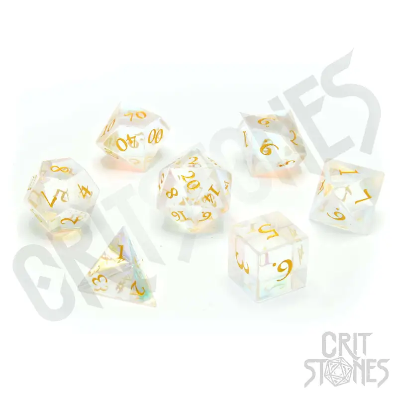 RPG Dice Set: Glass - Prismatic Fantastic