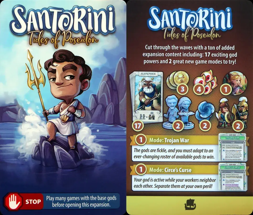 Santorini: Pantheon Edition - Tides of Orion - God Pack (EN) - Image 2
