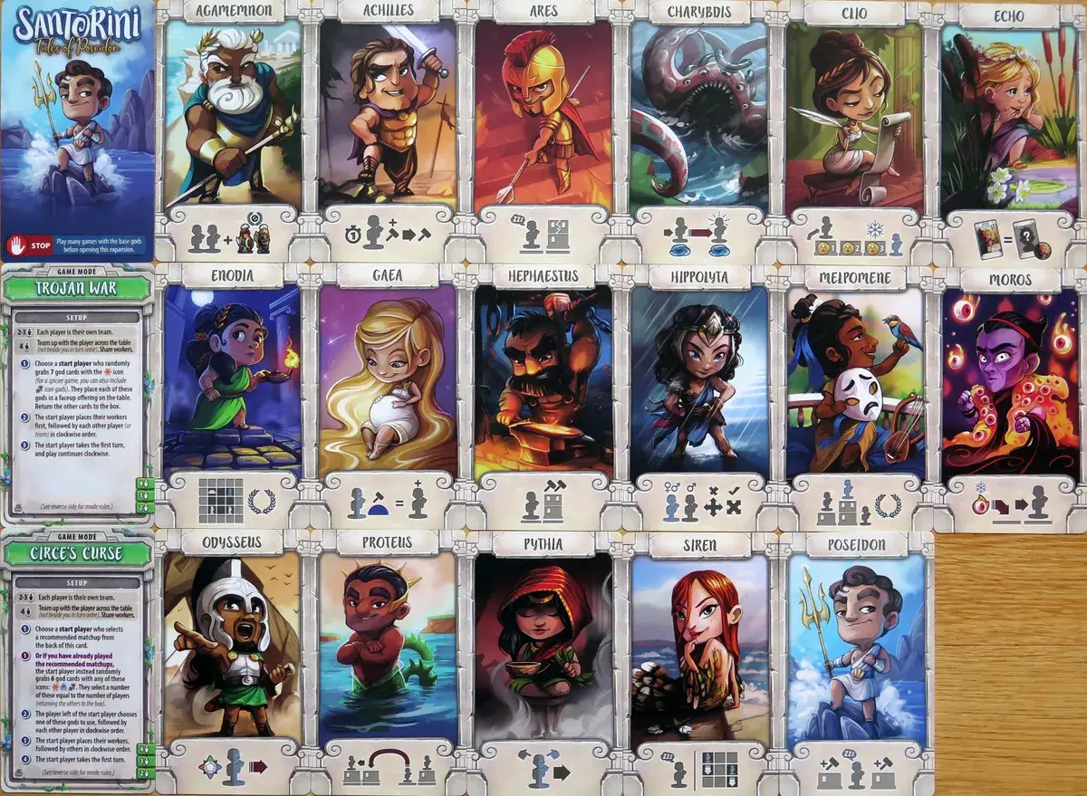 Santorini: Pantheon Edition - Tides of Orion - God Pack (EN) - Image 3