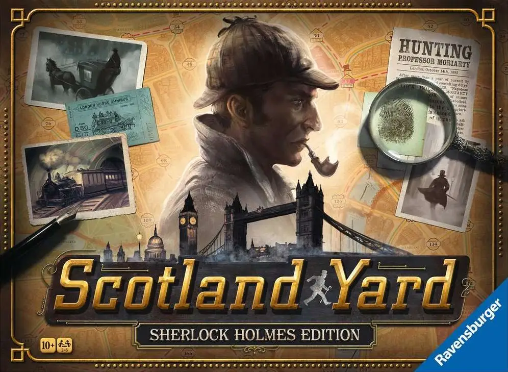 Scotland Yard: Sherlock Holmes Edition (DE/EN/FR/IT/NL)