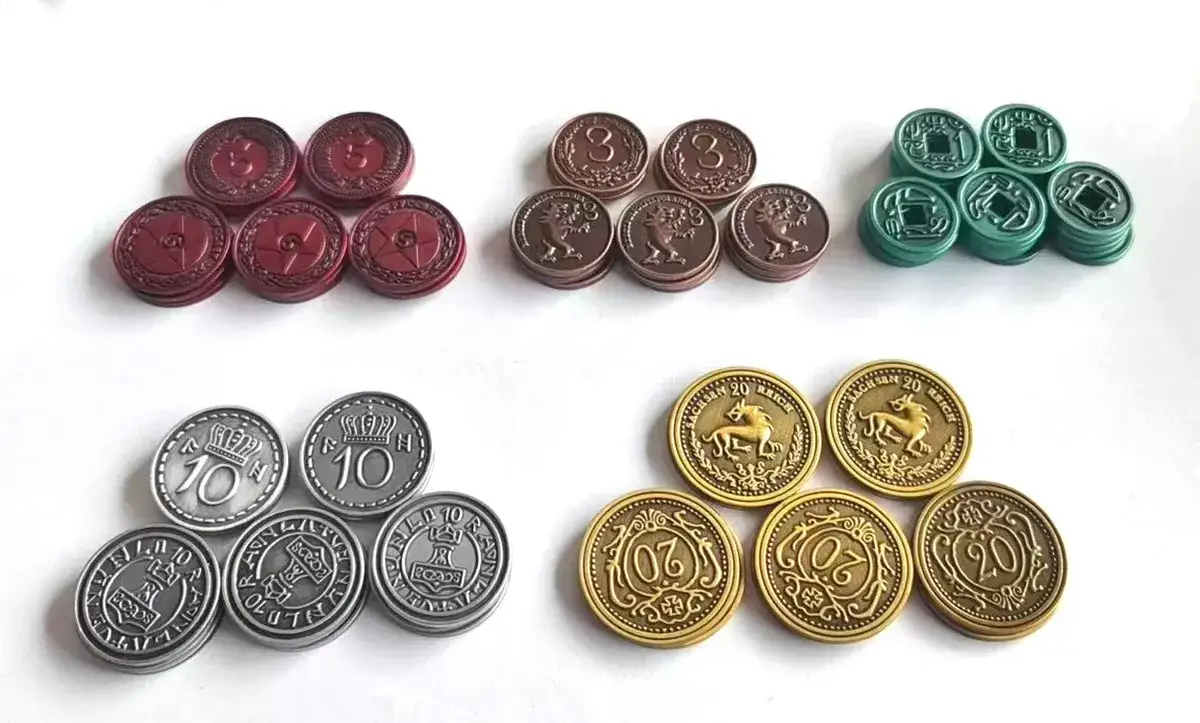 Scythe & Expeditions: Metal Coins - Image 2