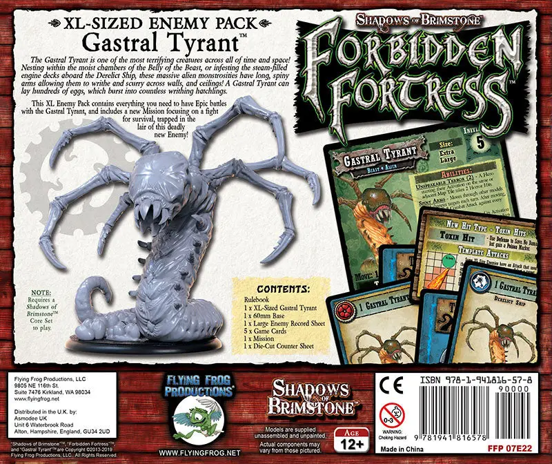 Shadows of Brimstone: Forbidden Fortress - Gastral Tyrant (EN) - Image 2