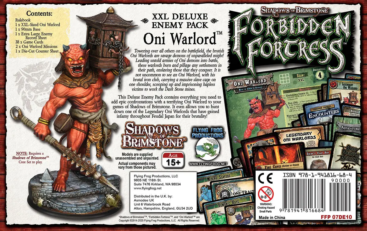 Shadows of Brimstone: Forbidden Fortress - Oni Warlord (EN) - Image 2
