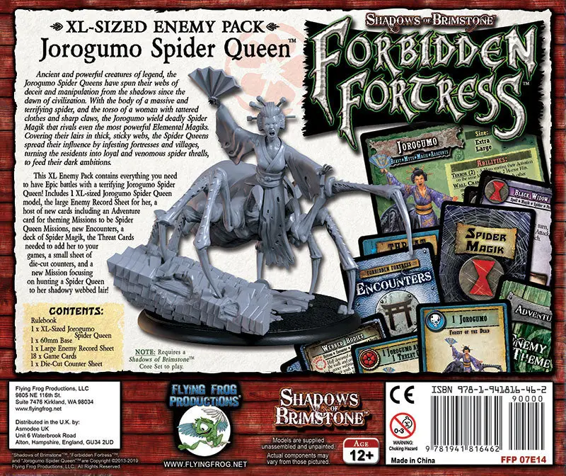 Shadows of Brimstone: Forbidden Fortress - Jorogumo Spider Queen (EN) - Image 2