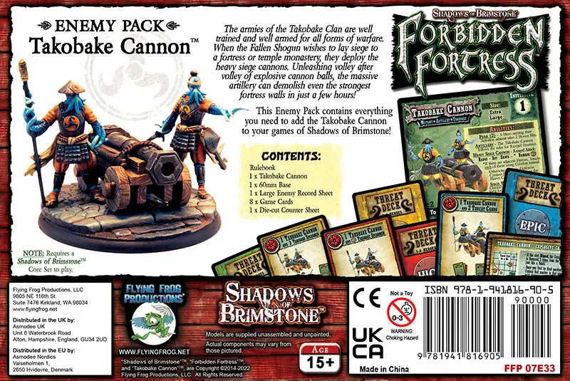 Shadows of Brimstone: Forbidden Fortress - Takobake Cannon (EN) - Image 2