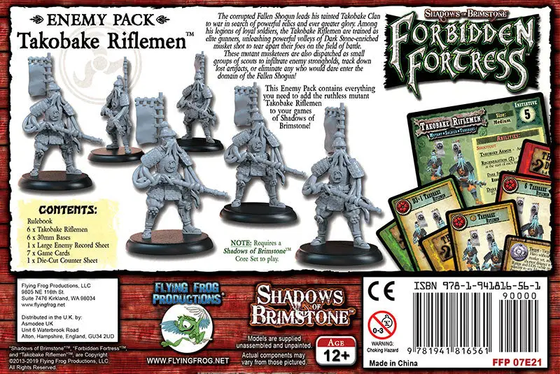 Shadows of Brimstone: Forbidden Fortress - Takobake Riflemen (EN) - Image 2