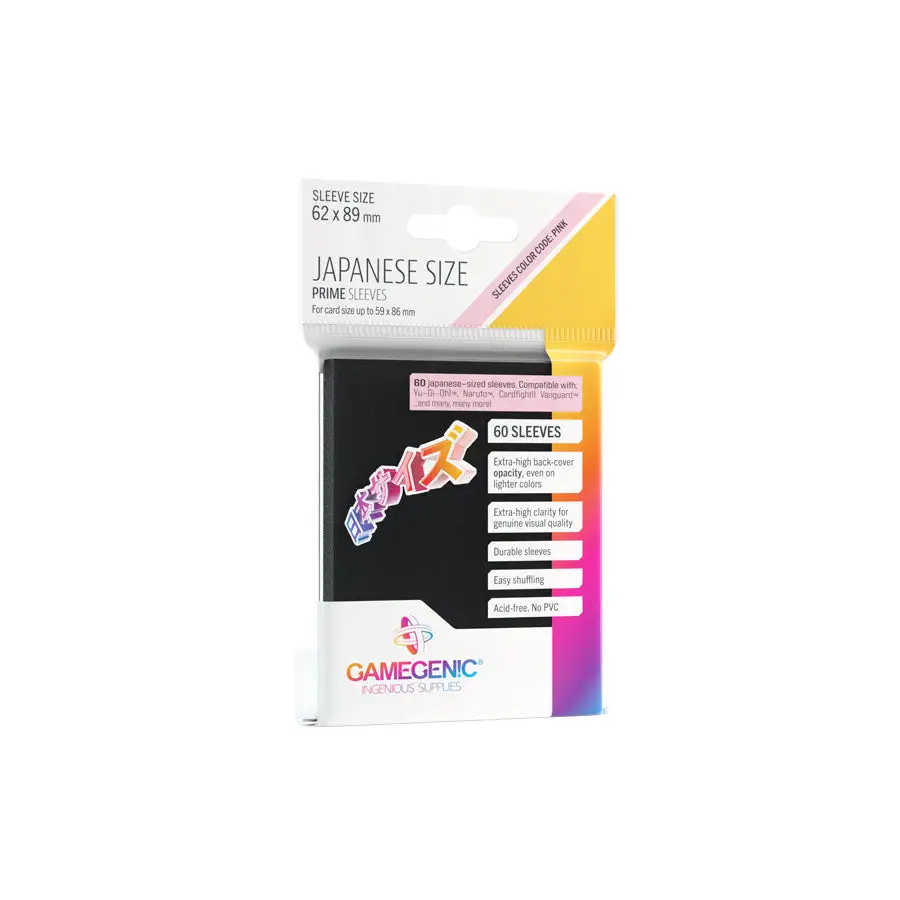 Sleeves: Prime - Japanese - Black (60)