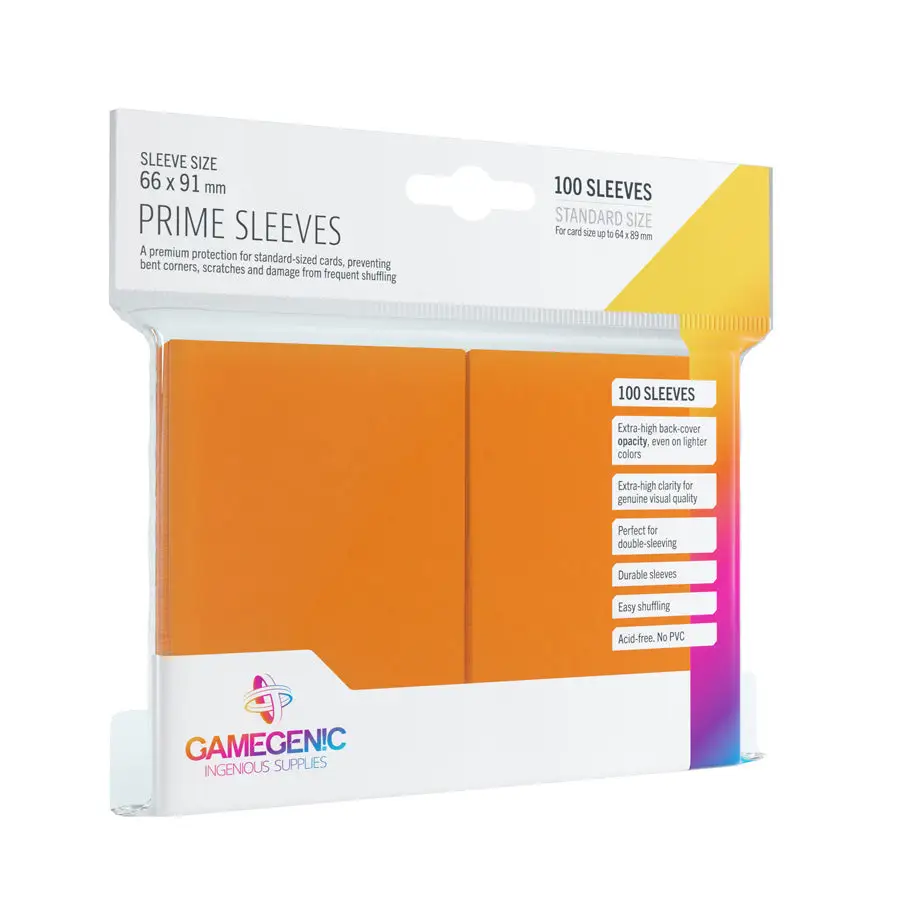 Sleeves: Prime - Standard - Orange (100)