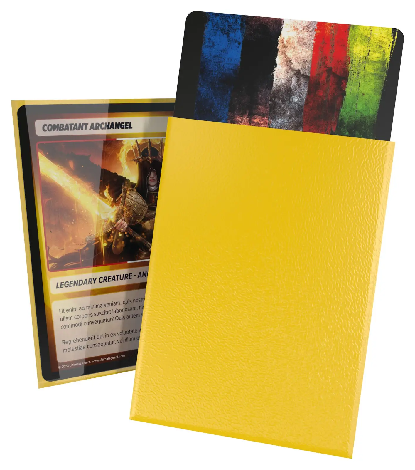 Sleeves: Ultimate Guard - Cortex - Yellow (100) - Image 3