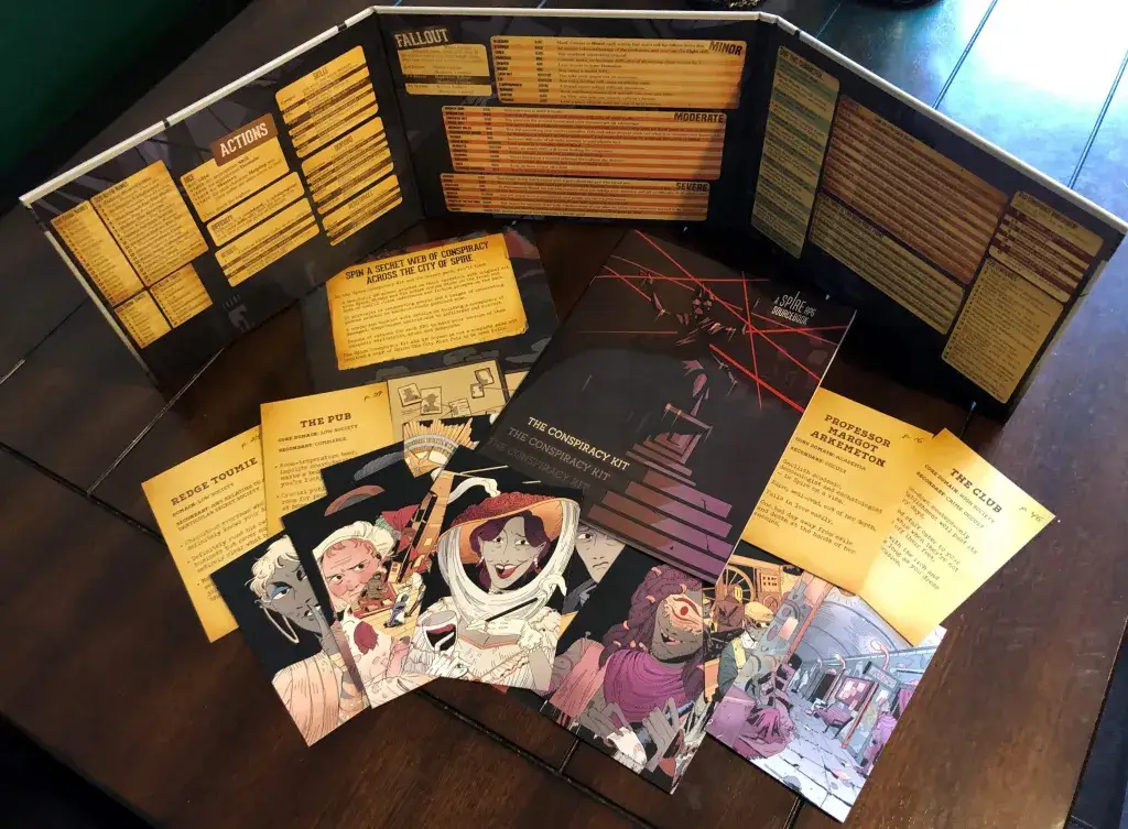 Spire: Conspiracy Kit & GM Screen (EN) - Image 4