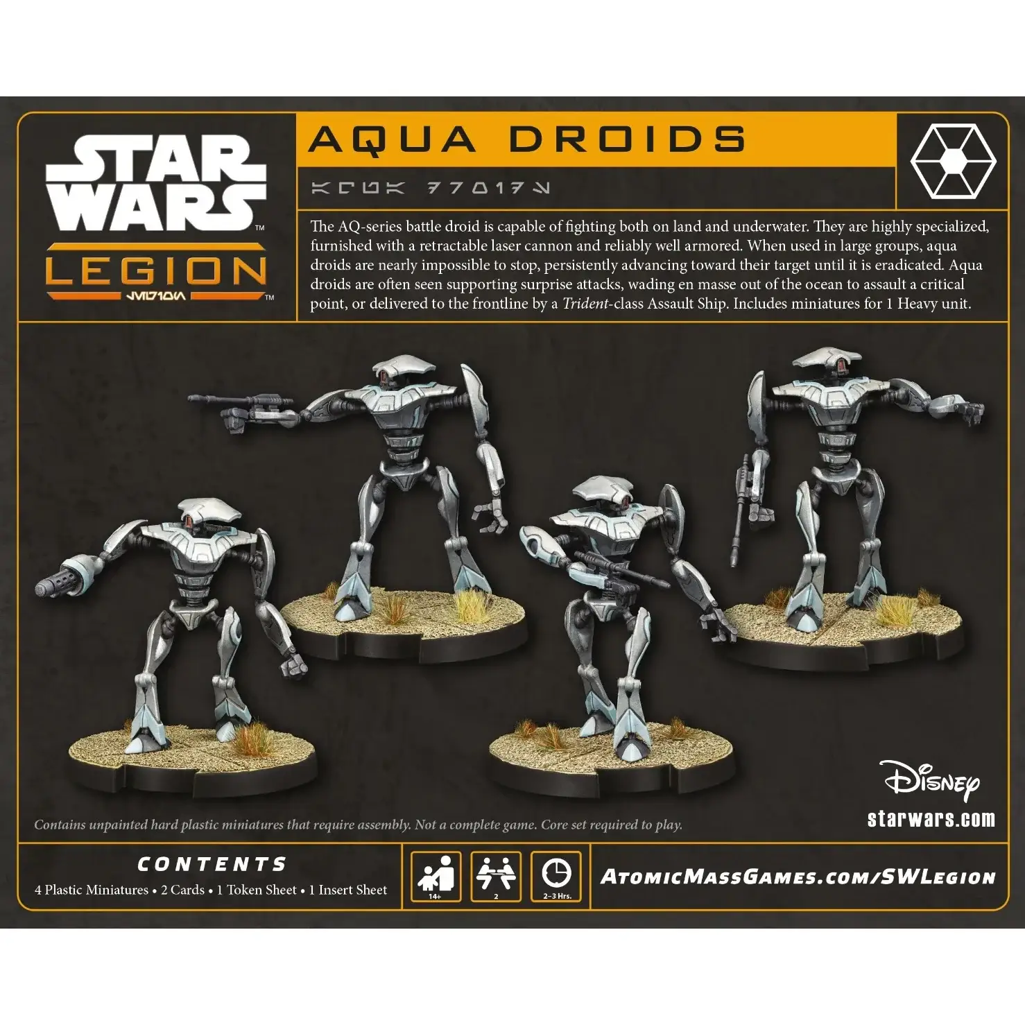 Star Wars: Legion - Aqua Droids (EN/DE/FR/ES) - Image 2