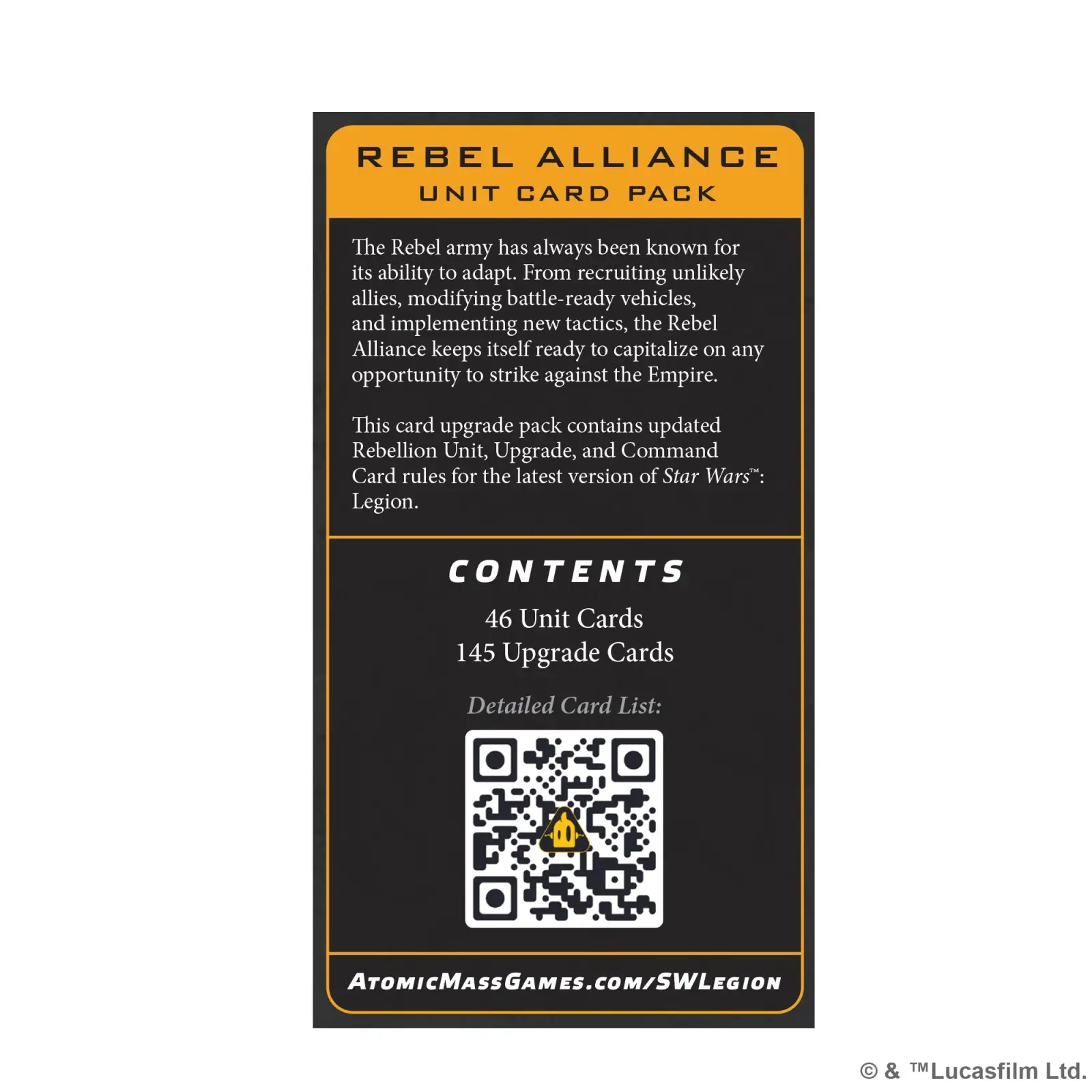 Star Wars: Legion - Card Pack - Rebellion (EN) - Image 2