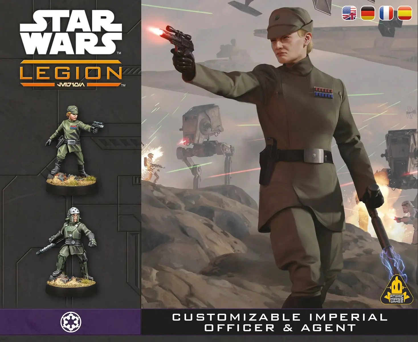 Star Wars: Legion - Customizable - Imperial Officer & Agent (EN/DE/ES/FR) - Image 3
