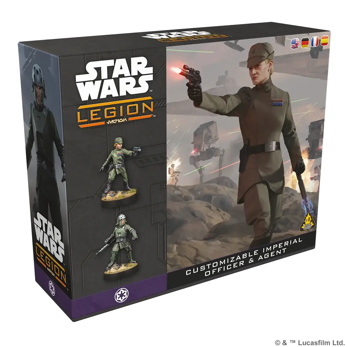 Star Wars: Legion - Customizable - Imperial Officer & Agent (EN/DE/ES/FR) - Image 4