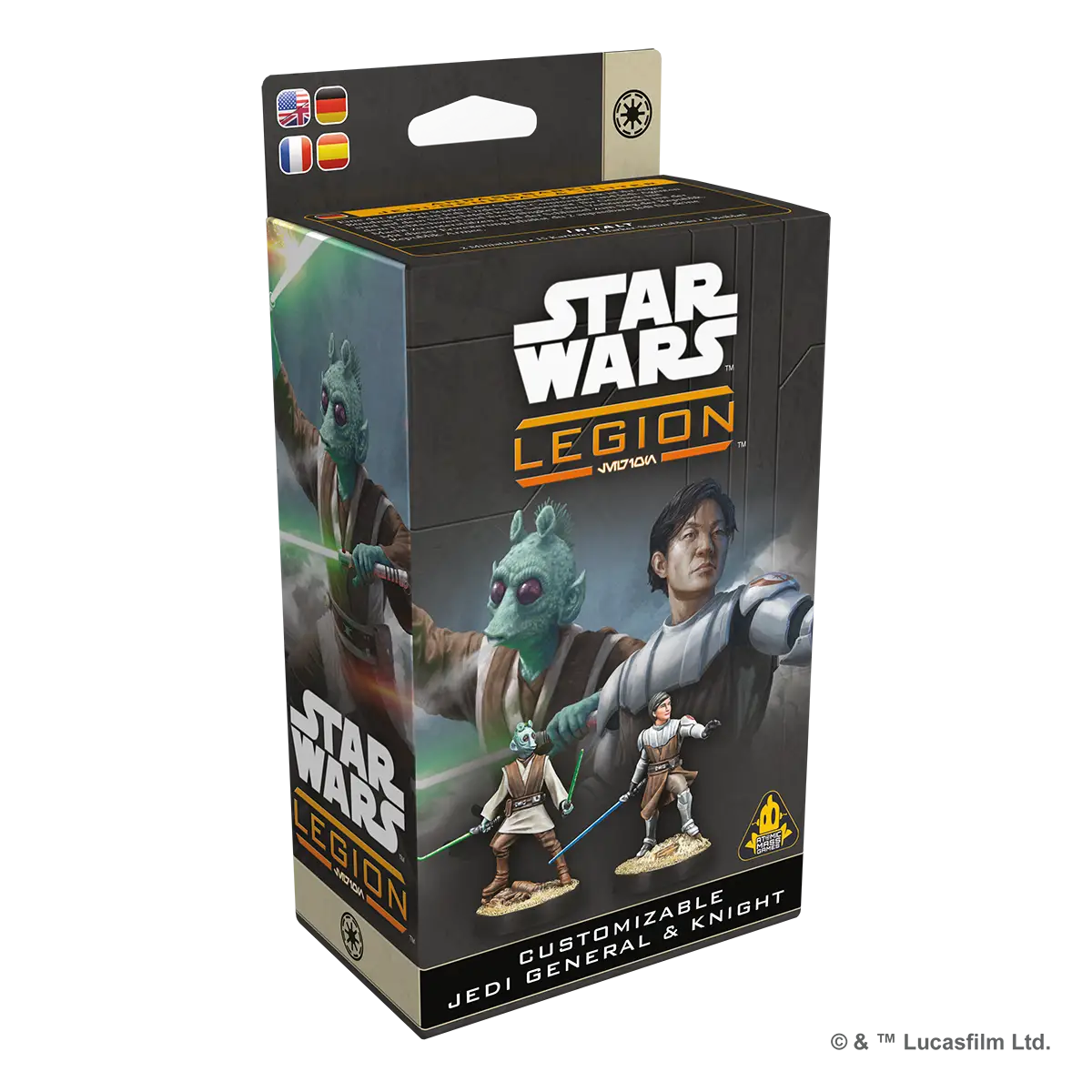 Star Wars: Legion - Customizable - Jedi General & Knight (EN/DE/FR/ES) - Image 5