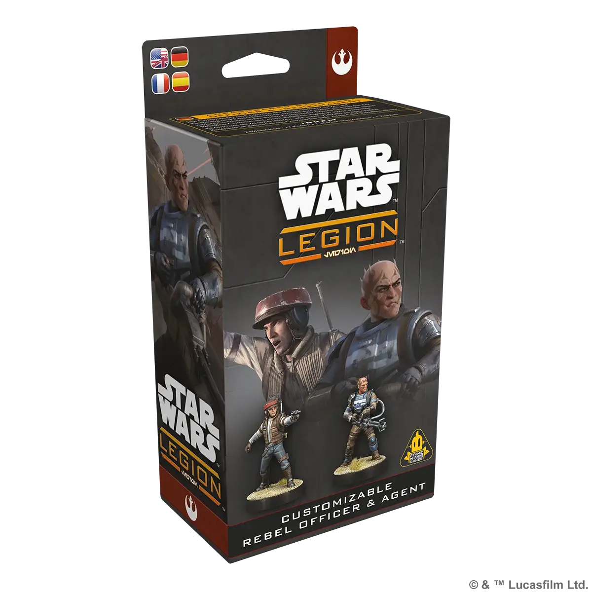 Star Wars: Legion - Customizable - Rebel Officer & Agent (EN/DE/ES/FR) - Image 5