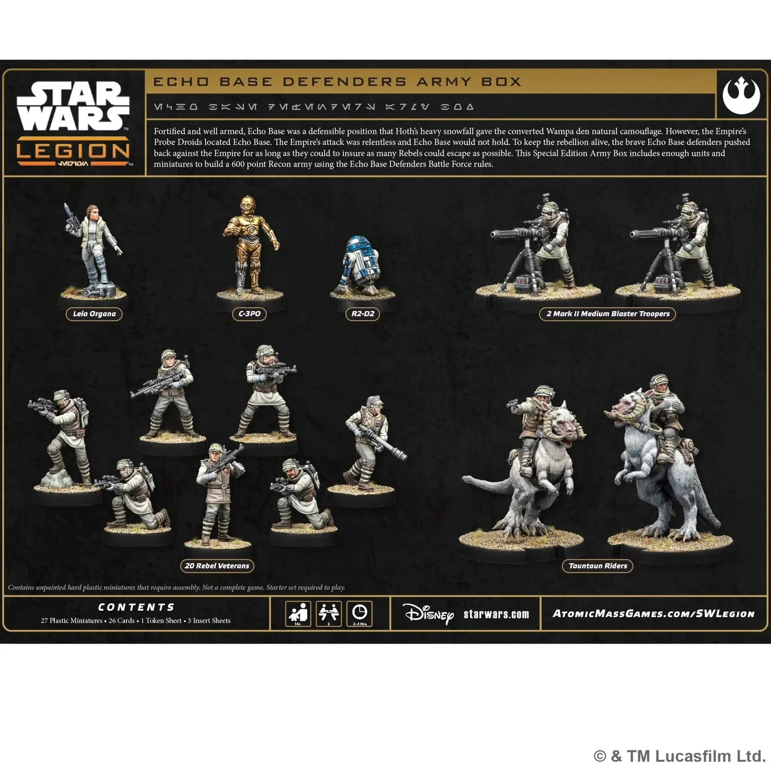 Star Wars: Legion – Echo Base Defenders Special Edition Army Box (EN/DE/ES/FR) - Image 3