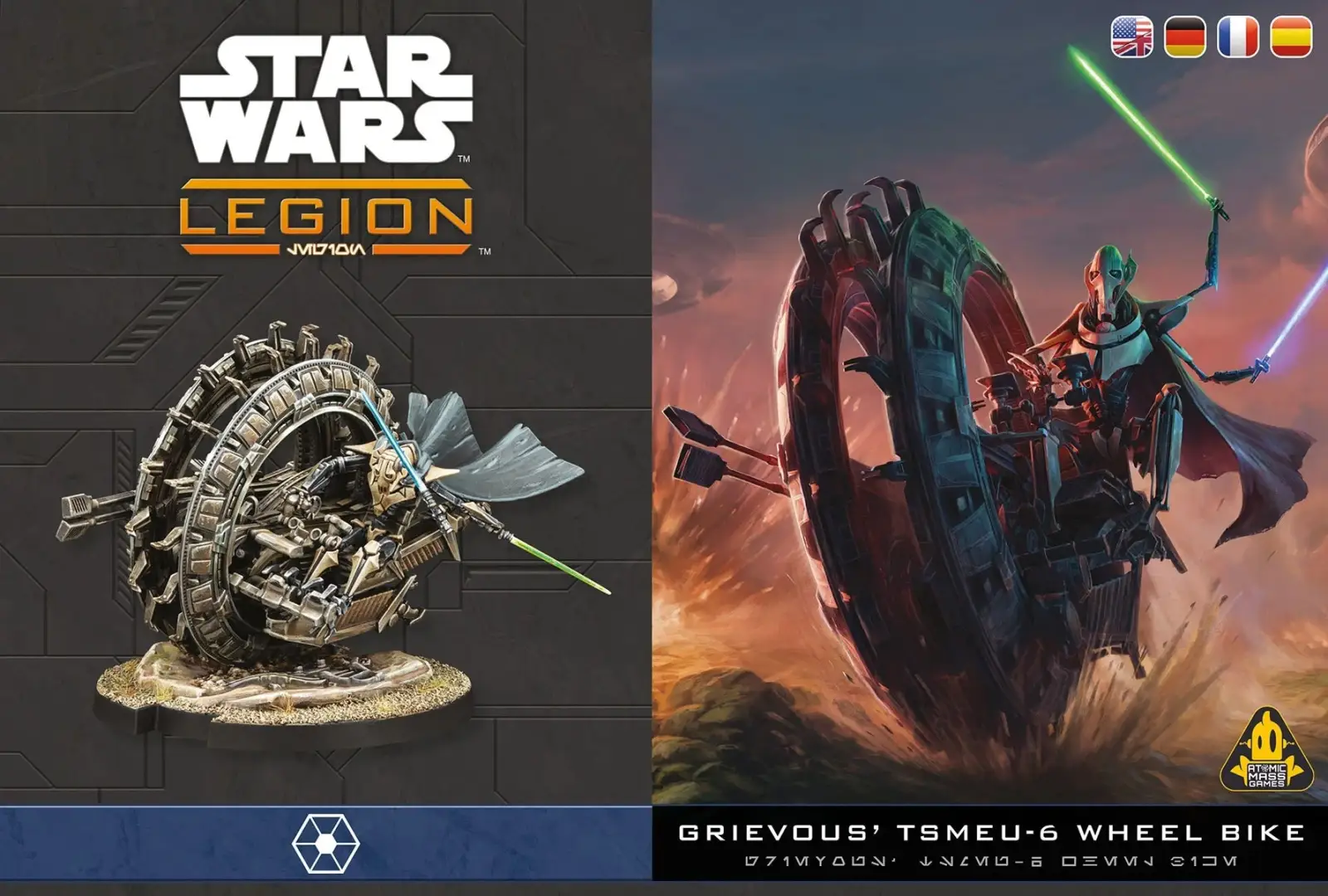 Star Wars: Legion - Grievous’ TSMEU-6 Wheel Bike (EN/DE/ES/FR)