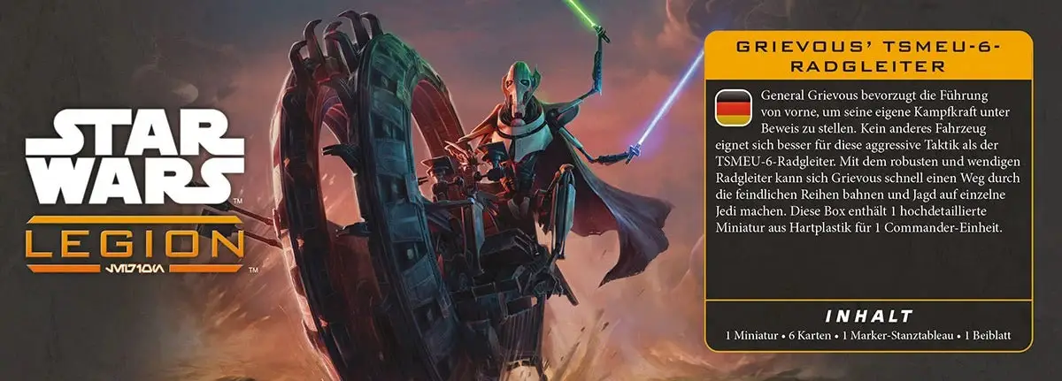 Star Wars: Legion - Grievous’ TSMEU-6 Wheel Bike (EN/DE/ES/FR) - Image 4