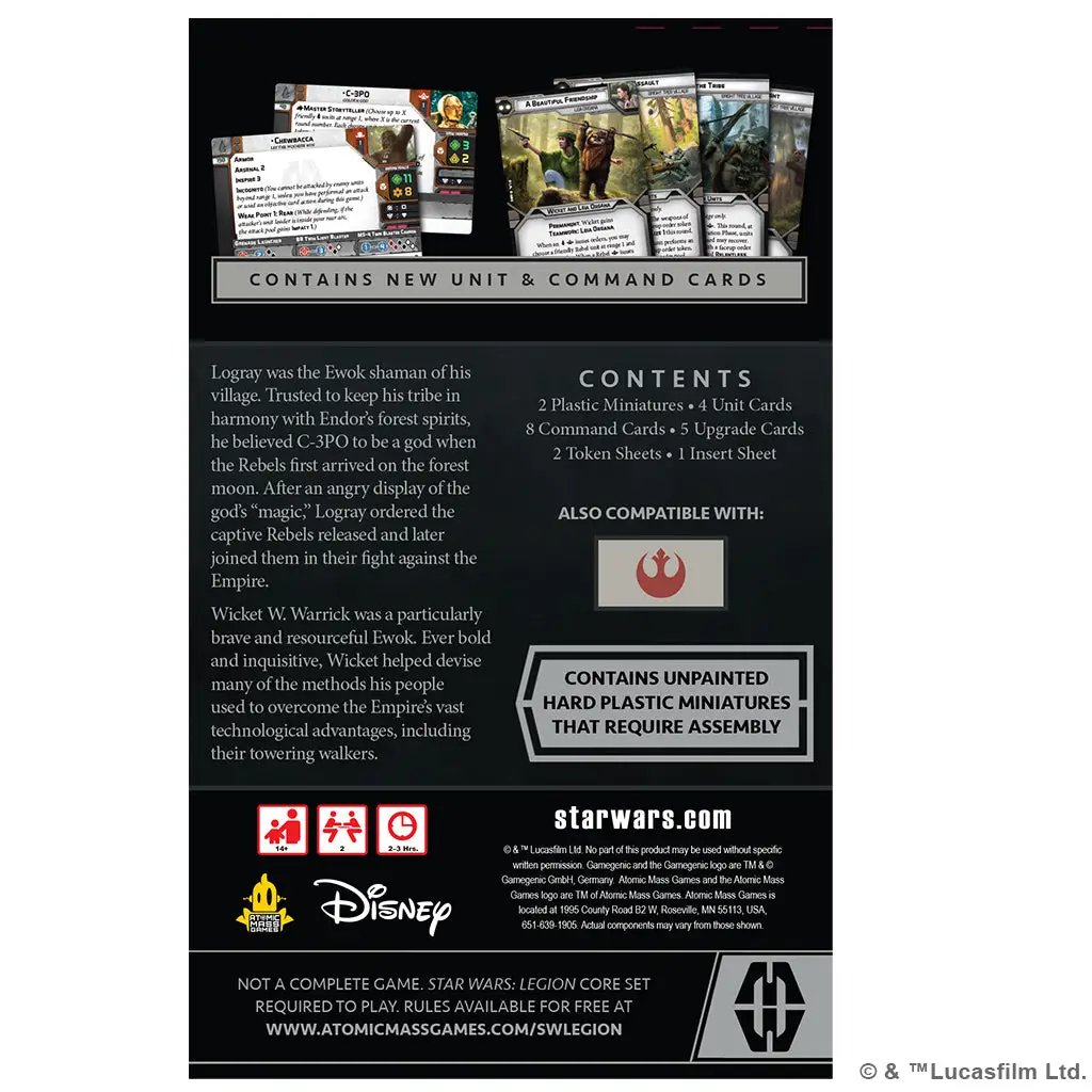 Star Wars: Legion - Logray & Wicket Commander (EN) - Image 2