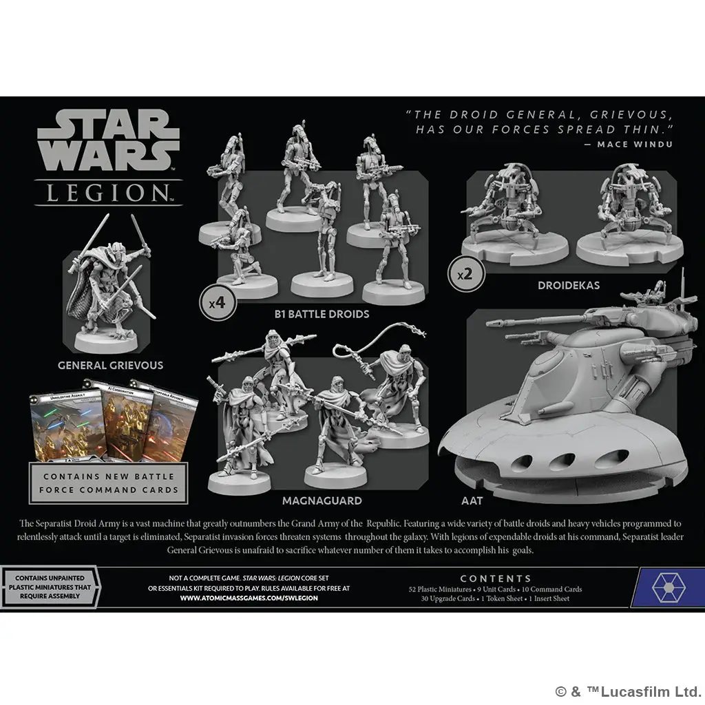 Star Wars: Legion - Separatist Invasion Force (EN) - Image 2
