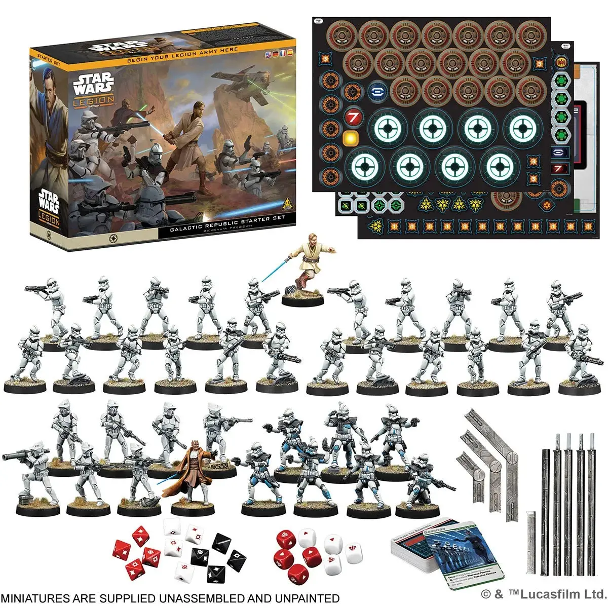 Star Wars: Legion - Starter Set - Galactic Republic (EN/DE/ES/FR) - Image 3