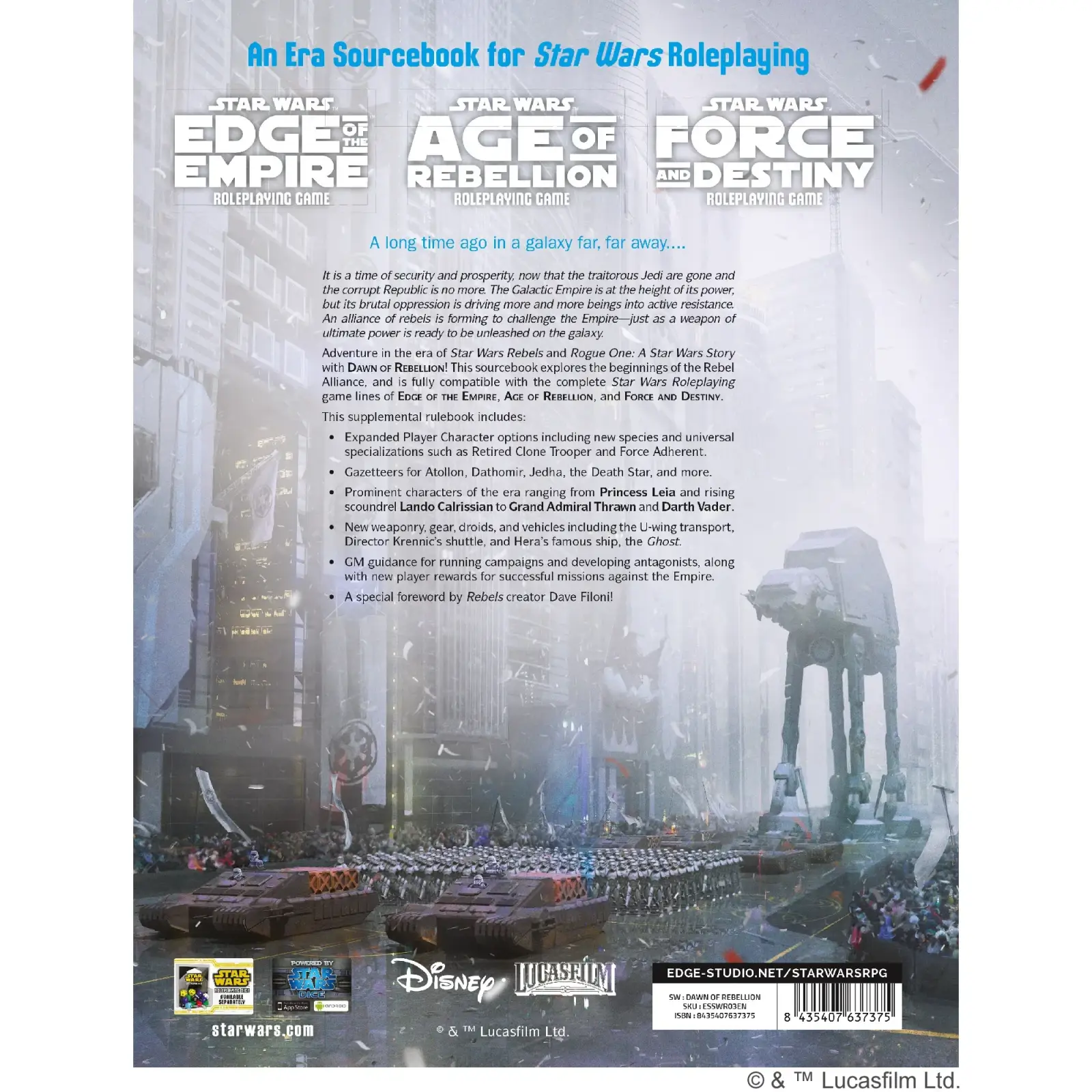 Star Wars RPG: Dawn of the Rebellion (EN) - Image 2