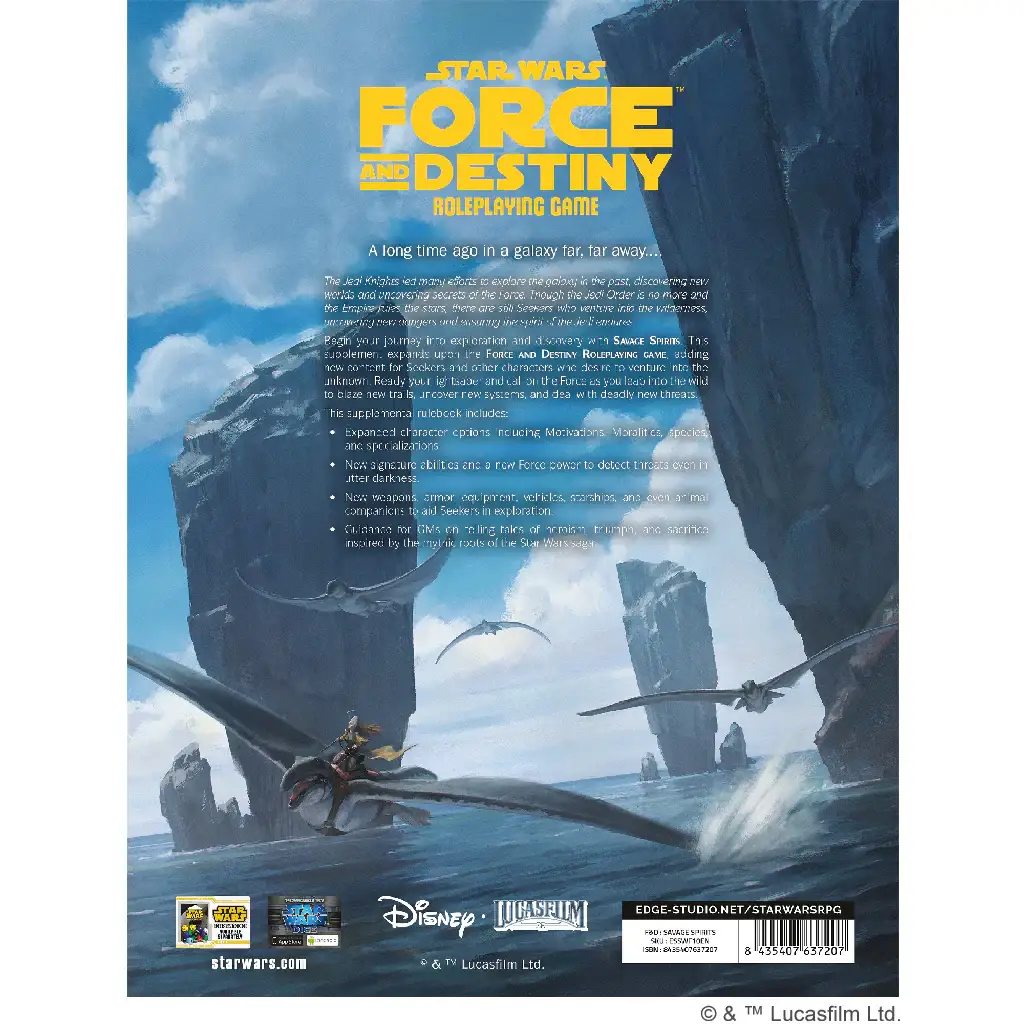 Star Wars RPG: Force and Destiny - Savage Spirits (EN) - Image 2