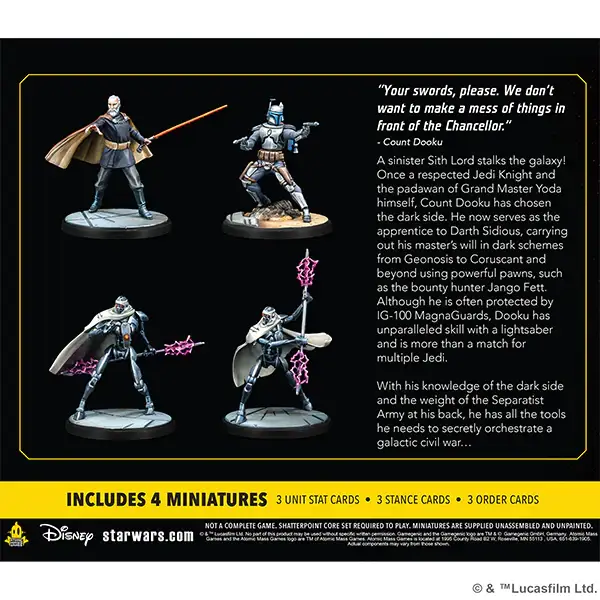Star Wars: Shatterpoint - Count Dooku Squad (EN/DE/FR/SP) - Image 2