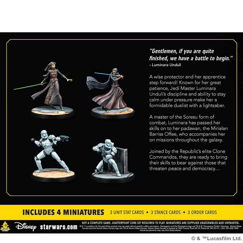Star Wars: Shatterpoint - General Luminara Squad (EN/DE/FR/SP) - Image 2