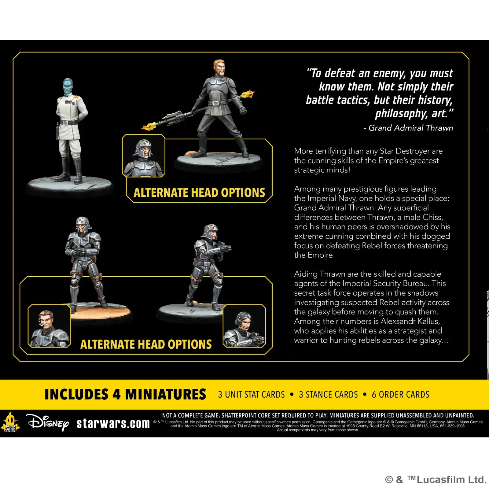 Star Wars: Shatterpoint - Grand Admiral Thrawn Squad (EN/DE/FR/SP) - Image 2