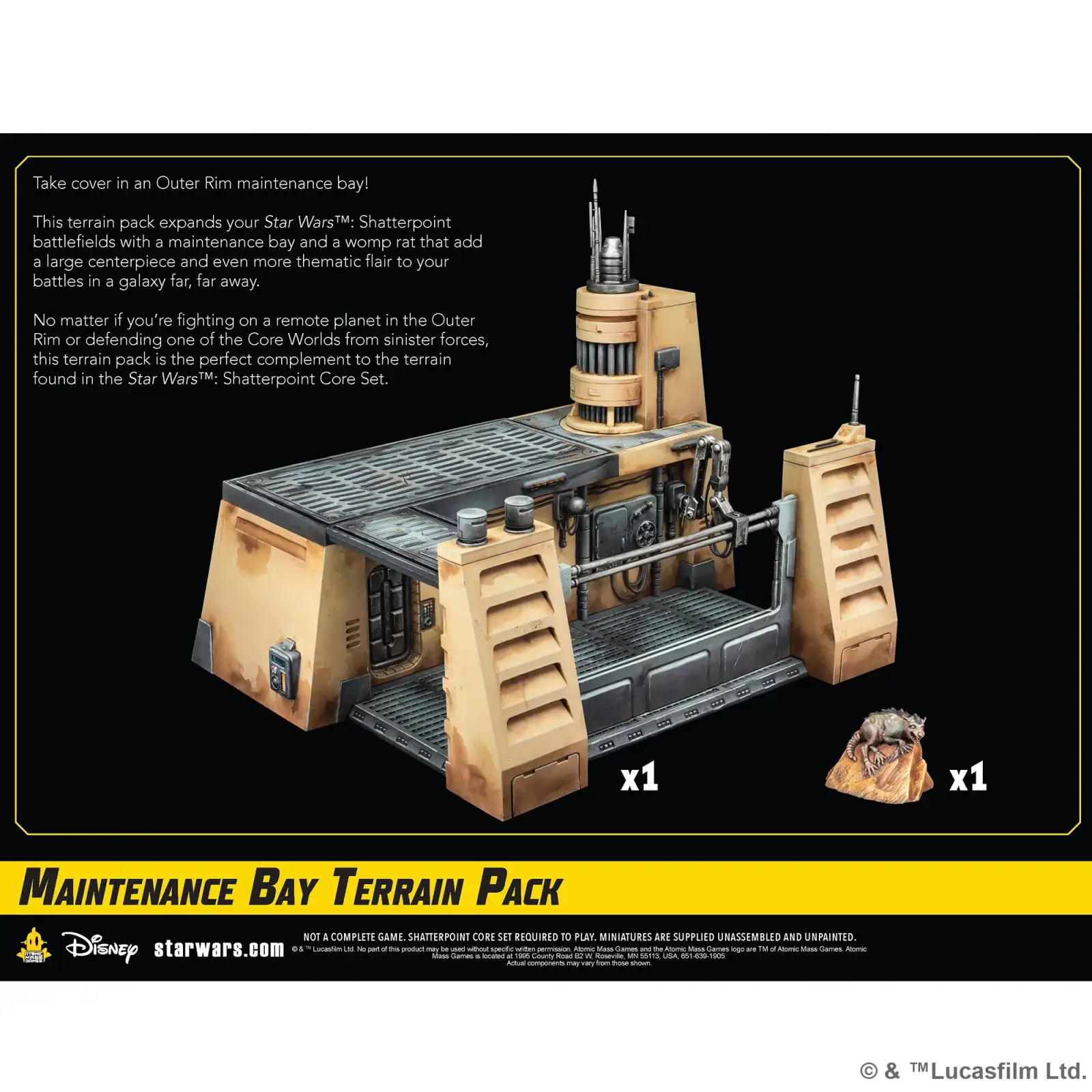 Terrain: Star Wars Shatterpoint - Maintenance Bay - Image 2