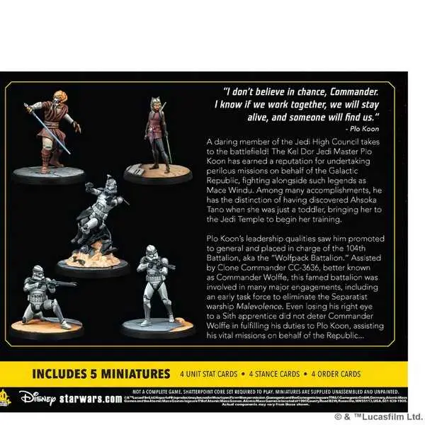 Star Wars: Shatterpoint - Plo Kloon Squad (EN/DE/FR/SP) - Image 2
