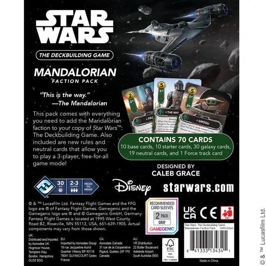 Star Wars: The Deckbuilding Game - Factionpack - Mandalorian (EN) - Image 2