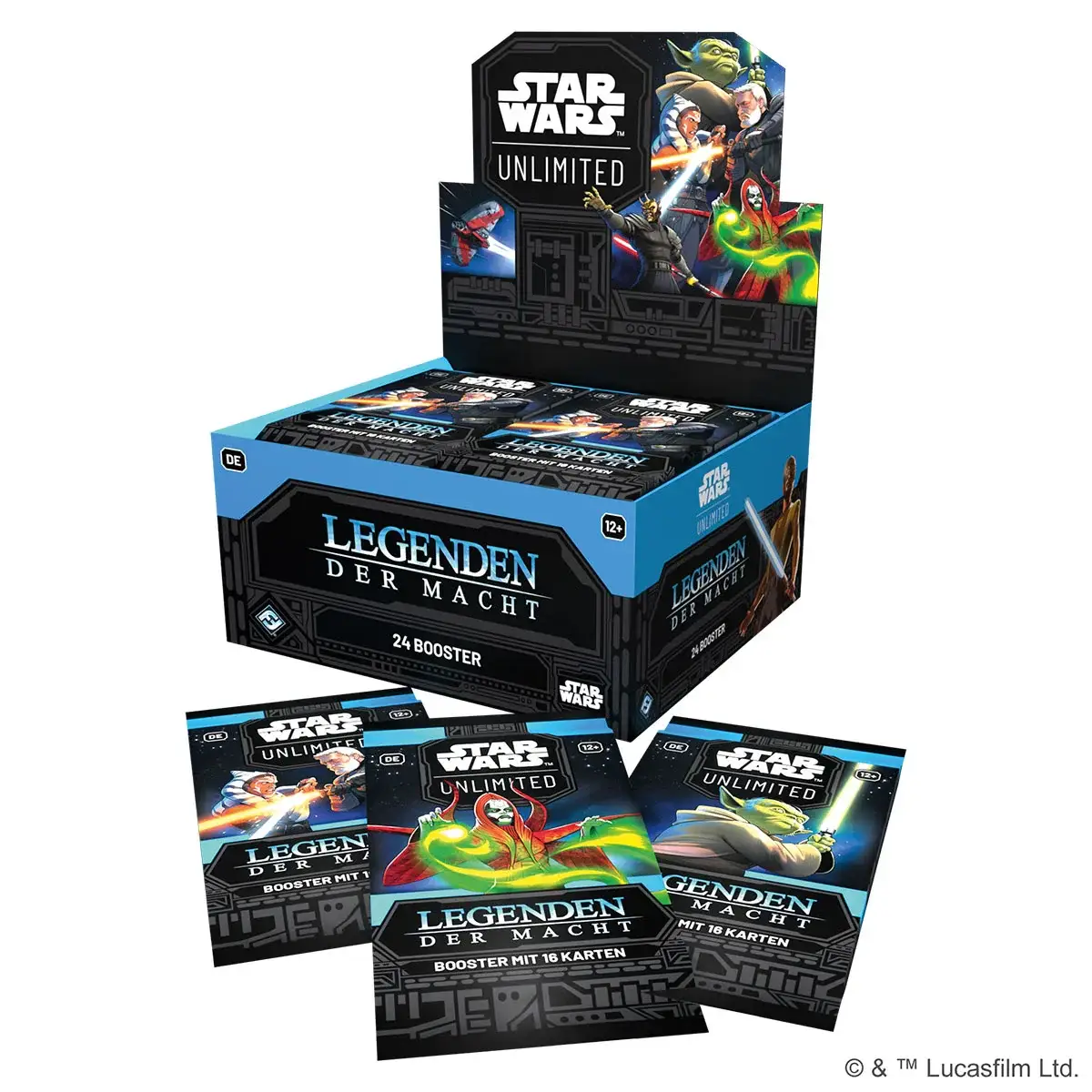 Star Wars: Unlimited - Legenden der Macht - Display (24 Booster) (DE) - Image 2