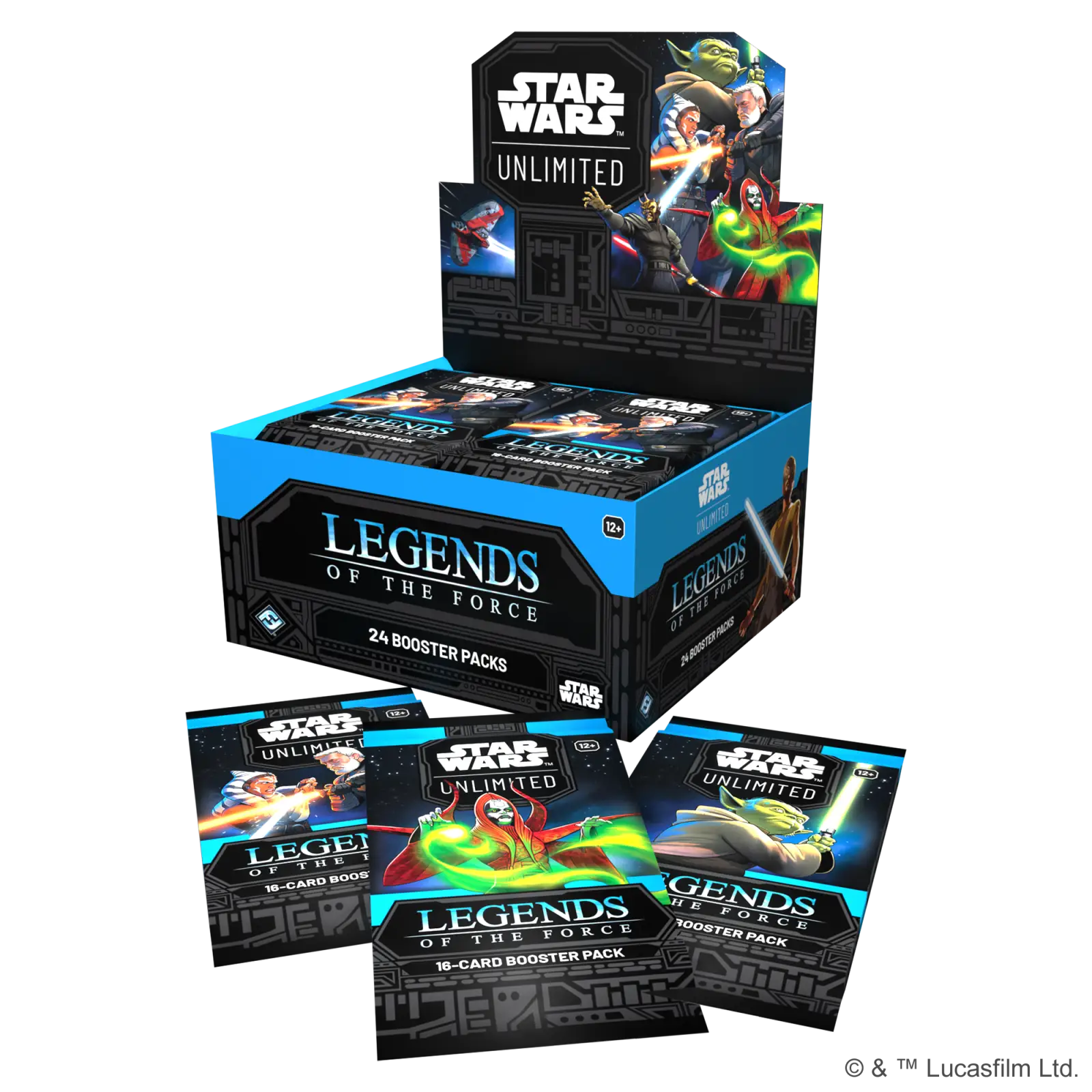 Star Wars: Unlimited - Legends of the Force - Booster Display Case (6 Displays) (EN) - Image 4