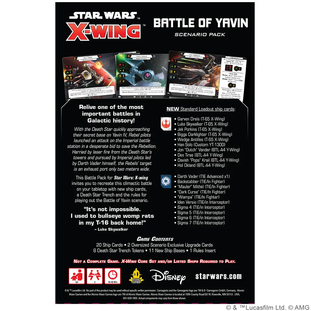 Star Wars X-Wing: Second Edition - Battle of Yavin (EN) - Image 2