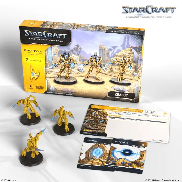 Starcraft: Miniatures Game - Protoss - Zealot (EN) - Image 3