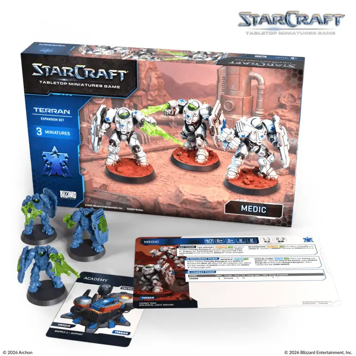 Starcraft: Miniatures Game - Terran - Medic (EN) - Image 4