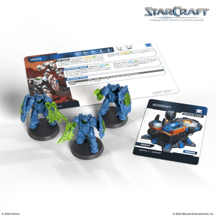 Starcraft: Miniatures Game - Terran - Medic (EN) - Image 5
