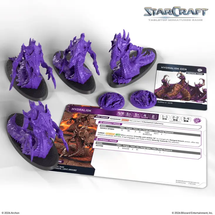 Starcraft: Miniatures Game - Zerg - Hydralisk (EN) - Image 4