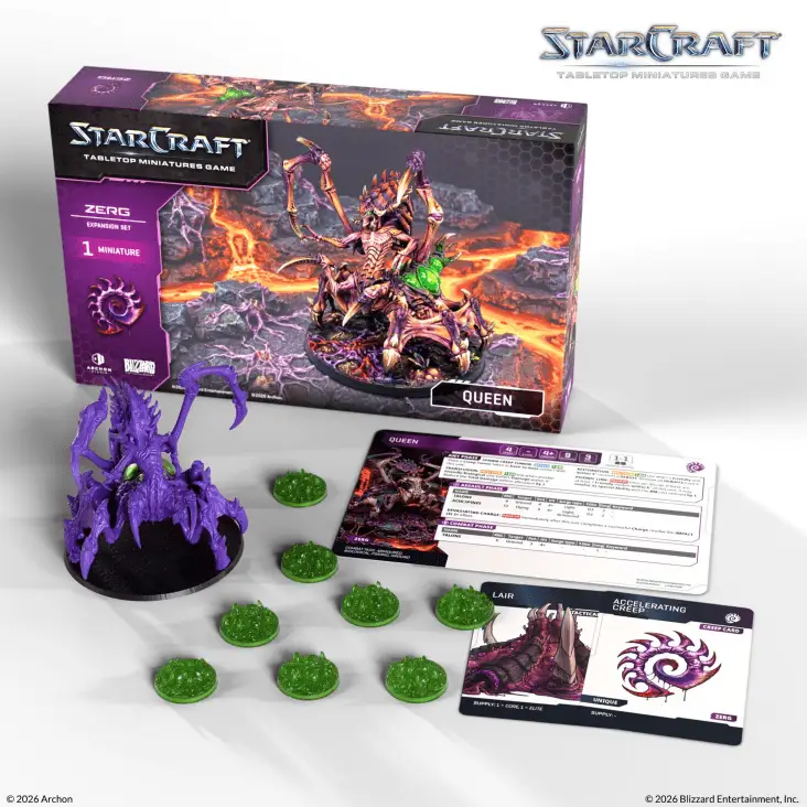 Starcraft: Miniatures Game - Zerg - Queen (EN) - Image 3