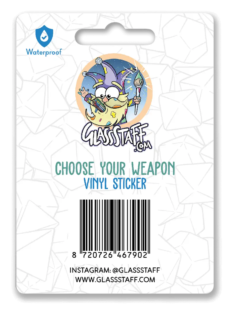 Sticker: Choose Your Weapon - Image 2