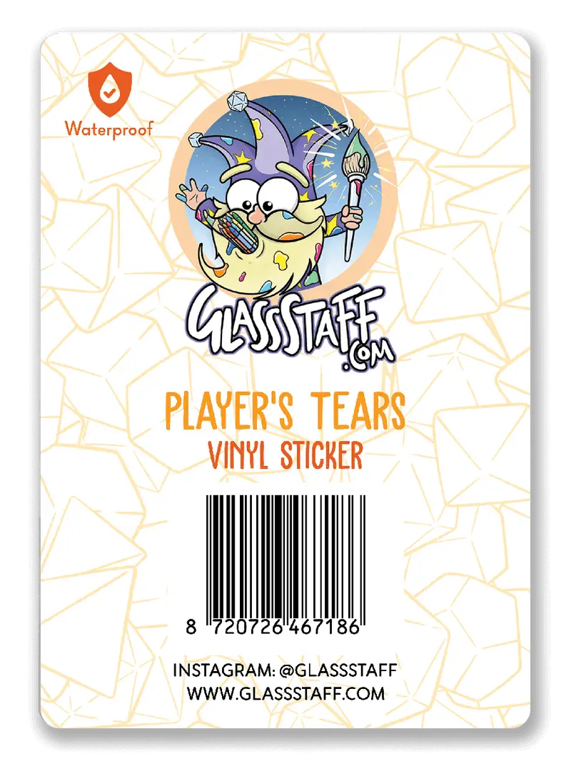 Sticker: Player's Tears - Image 2