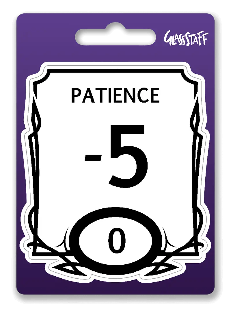 Sticker: Stat Block - Patience