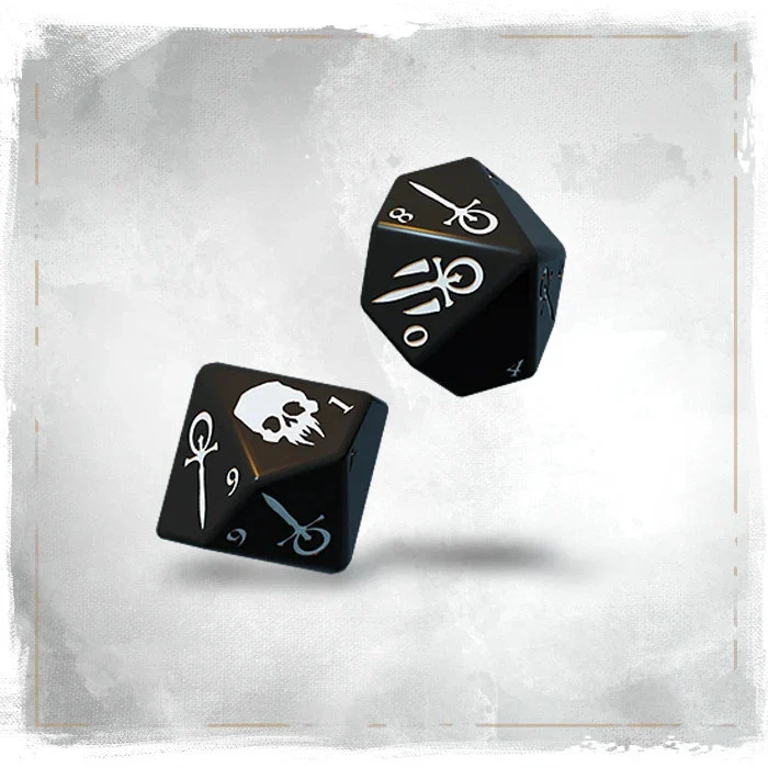 Teburu: Milan Uprising - 2W10 Dice Set