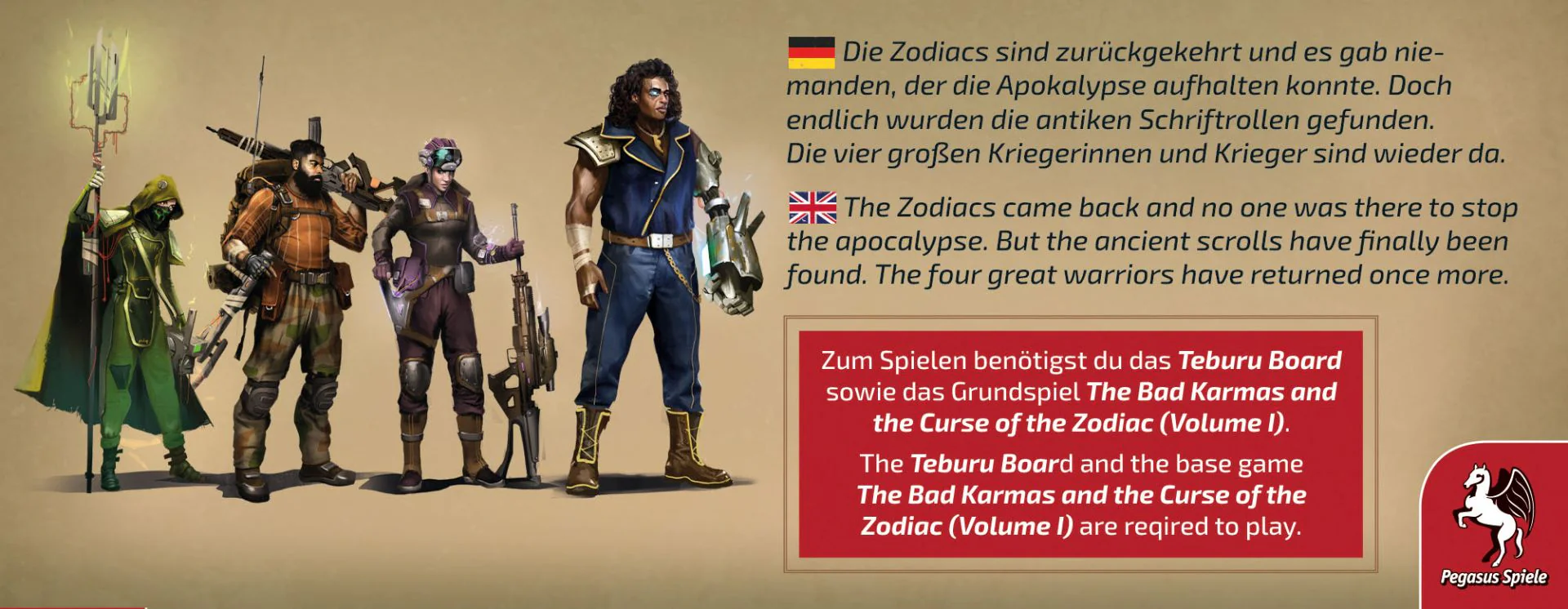 Teburu: The Bad Karmas and the Curse of the Zodiac - The Zodiac Apocalypse Heroes (DE/EN) - Image 3