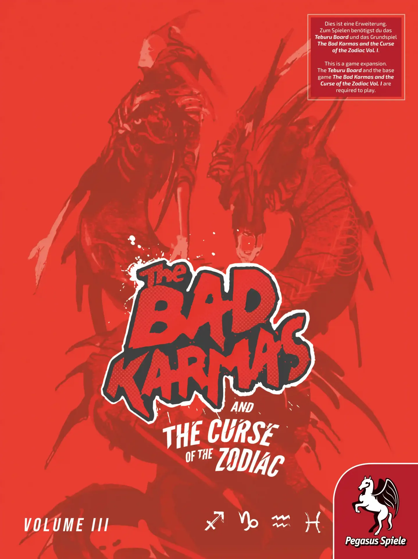 Teburu: The Bad Karmas and the Curse of the Zodiac - Volume 3 (DE/EN)