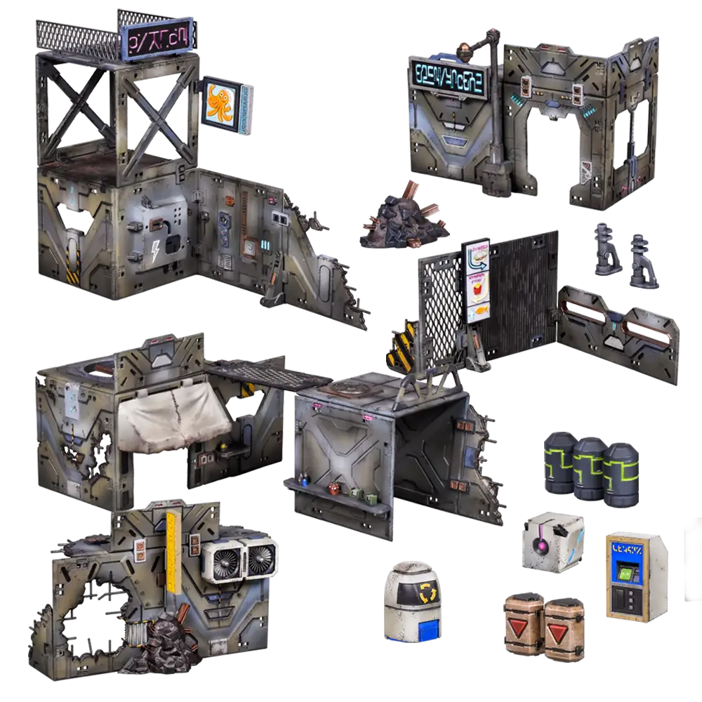 Terrain Crate: Deadzone - Sci-Fi Terrain - Booster