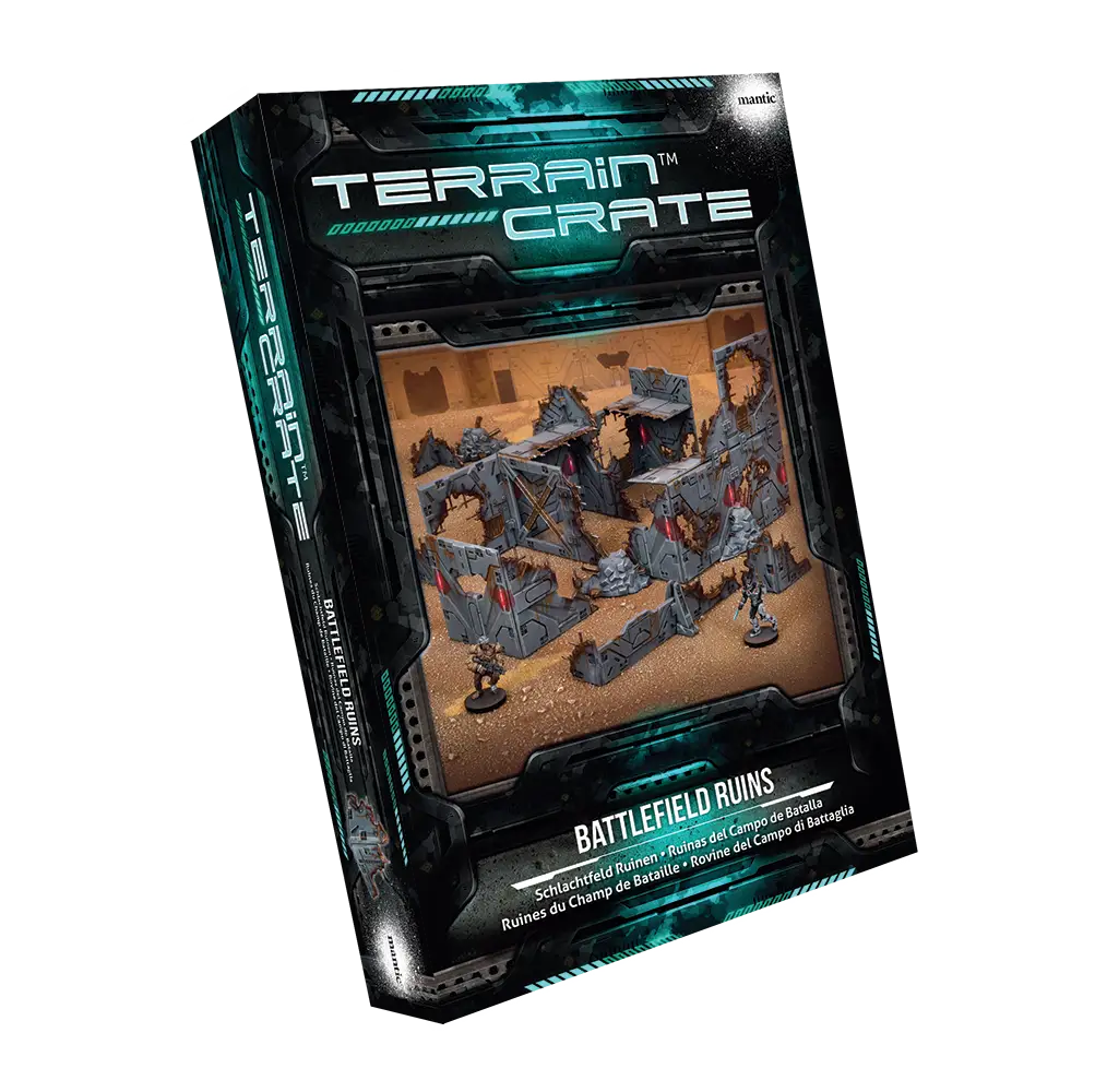 Terrain Crate: Sci-Fi Terrain - Battlefield Ruins